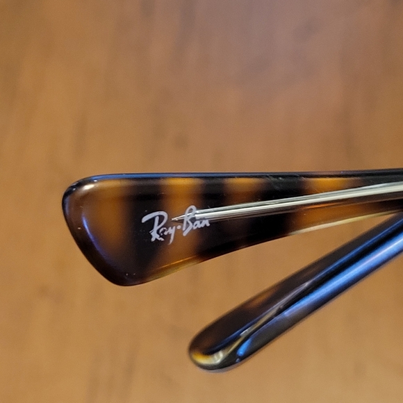 Ray Ban Tortoise Eyeglass Frames - "FRAMES ONLY" - Picture 9 of 9